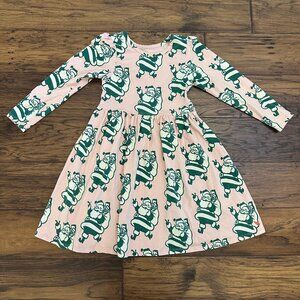 Pink Chicken Santa Twirl Dress *